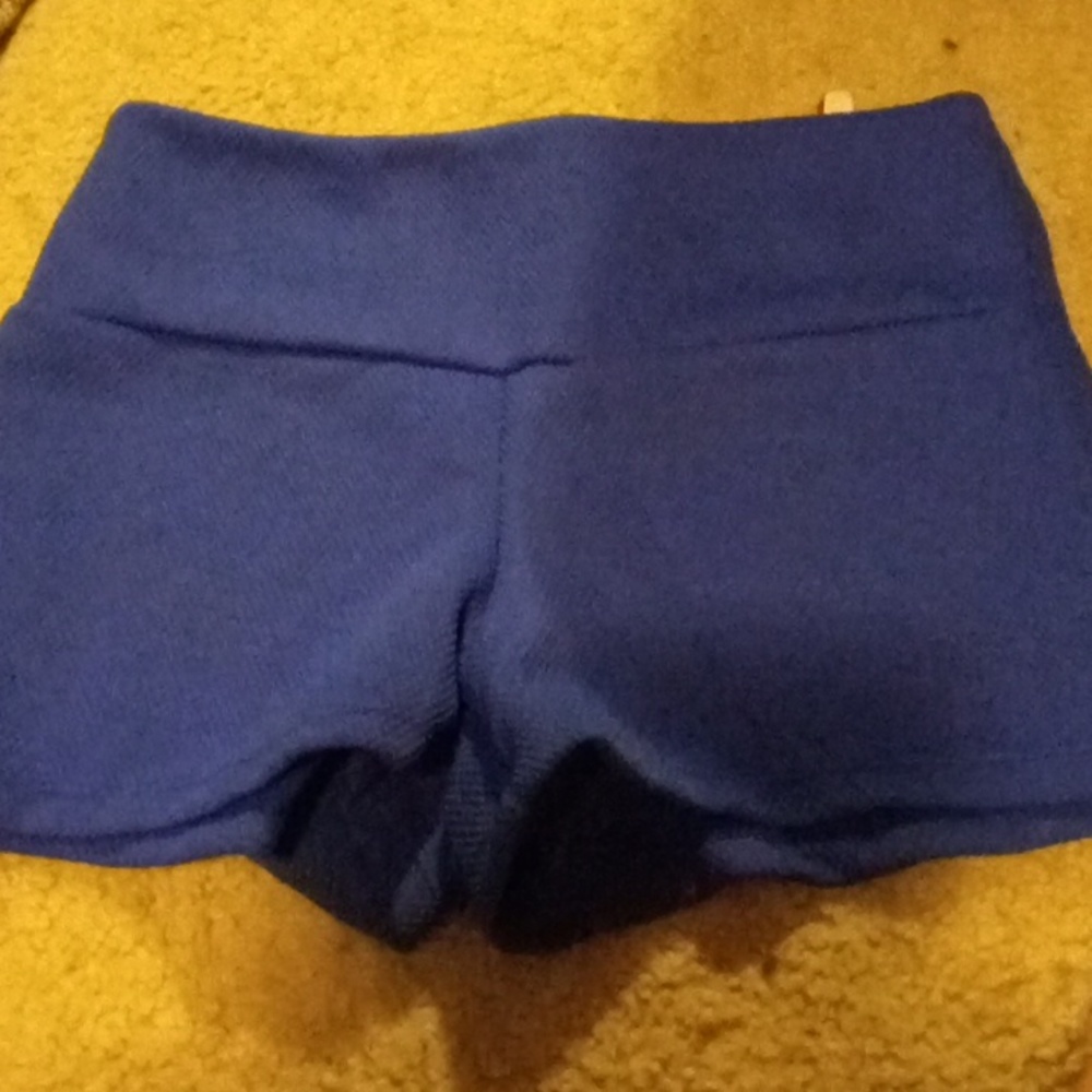 Retro blue shorts